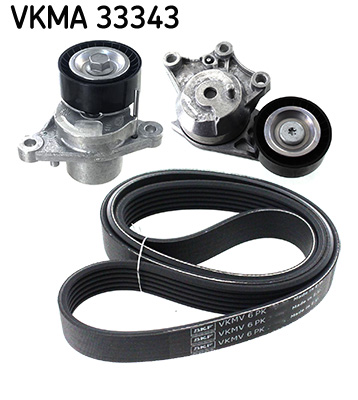 V-Ribbed Belt Set - VKMA 33343 SKF
